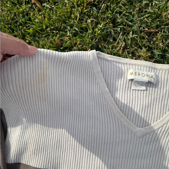 Y2K Merona Cable Knit Sweater - Picture 3 of 3